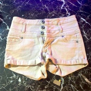 High Rise Tan Shorts!